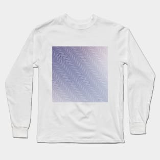 grey gradient wave pattern Long Sleeve T-Shirt